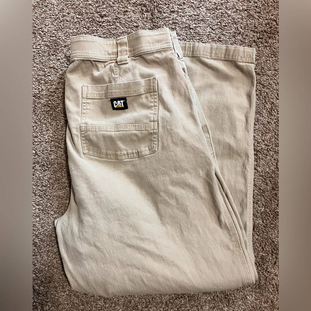 CAT Men's Khaki Chino Pants